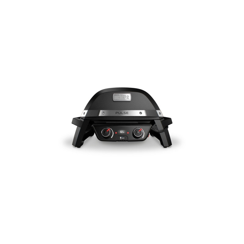 Weber Elektrogrill Pulse 2000(schwarz/silber, 2.200 Watt)