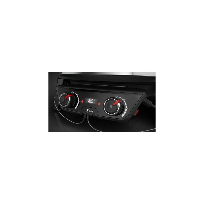 Weber Elektrogrill Pulse 2000(schwarz/silber, 2.200 Watt)