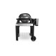 Weber Elektrogrill Pulse 2000 mit Wagen(schwarz/silber, 2.200 Watt)