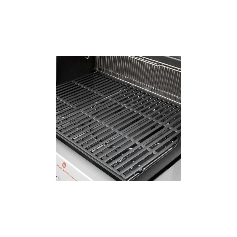 Weber Gasgrill Genesis E-325s(schwarz/edelstahl, mit CRAFTED Basis-Rahmen und Sear Zone)