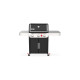 Weber Gasgrill Genesis E-325s(schwarz/edelstahl, mit CRAFTED Basis-Rahmen und Sear Zone)