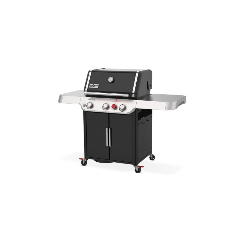 Weber Gasgrill Genesis E-325s(schwarz/edelstahl, mit CRAFTED Basis-Rahmen und Sear Zone)
