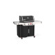 Weber Gasgrill Genesis E-335(schwarz/edelstahl, mit CRAFTED Basis-Rahmen und Sear Zone)