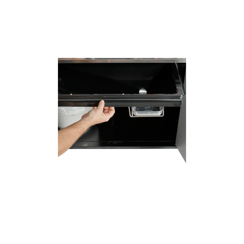 Weber Gasgrill Genesis E-425s(schwarz/edelstahl, mit CRAFTED Basis-Rahmen und Sear Zone)