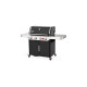 Weber Gasgrill Genesis E-425s(schwarz/edelstahl, mit CRAFTED Basis-Rahmen und Sear Zone)
