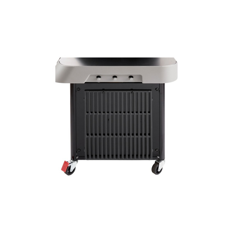 Weber Gasgrill Genesis E-435(schwarz/edelstahl, mit CRAFTED Basis-Rahmen und Sear Zone)