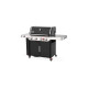 Weber Gasgrill Genesis E-435(schwarz/edelstahl, mit CRAFTED Basis-Rahmen und Sear Zone)