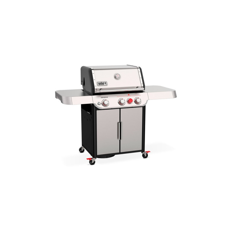 Weber Gasgrill Genesis S-325s(edelstahl, mit CRAFTED Basis-Rahmen und Sear Zone)