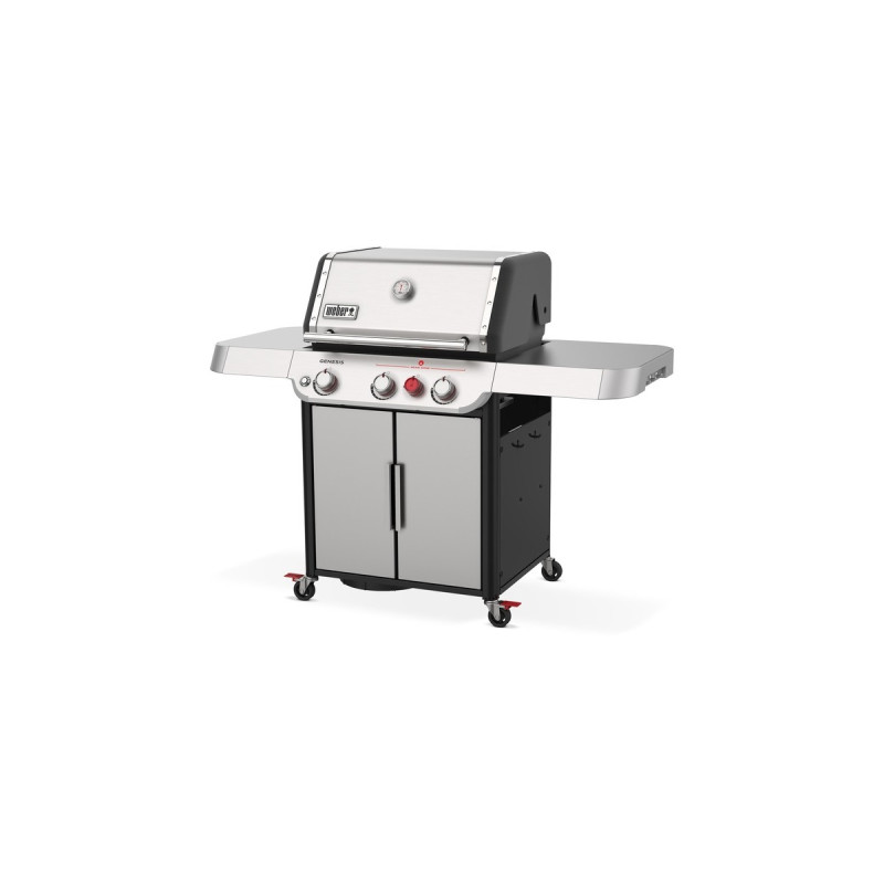 Weber Gasgrill Genesis S-325s(edelstahl, mit CRAFTED Basis-Rahmen und Sear Zone)