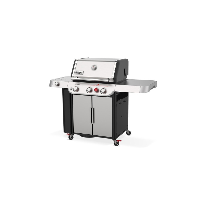 Weber Gasgrill Genesis S-335(edelstahl, mit CRAFTED Basis-Rahmen und Sear Zone)