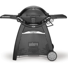 Weber Gasgrill Q 3200 Station Black +Schild +Rost(schwarz)