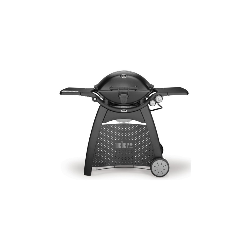 Weber Gasgrill Q 3200 Station Black +Schild +Rost(schwarz)