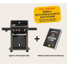 Weber Gasgrill Spirit E-330 Classic GBS Black(schwarz, mit Sear Zone und Seitenkocher)