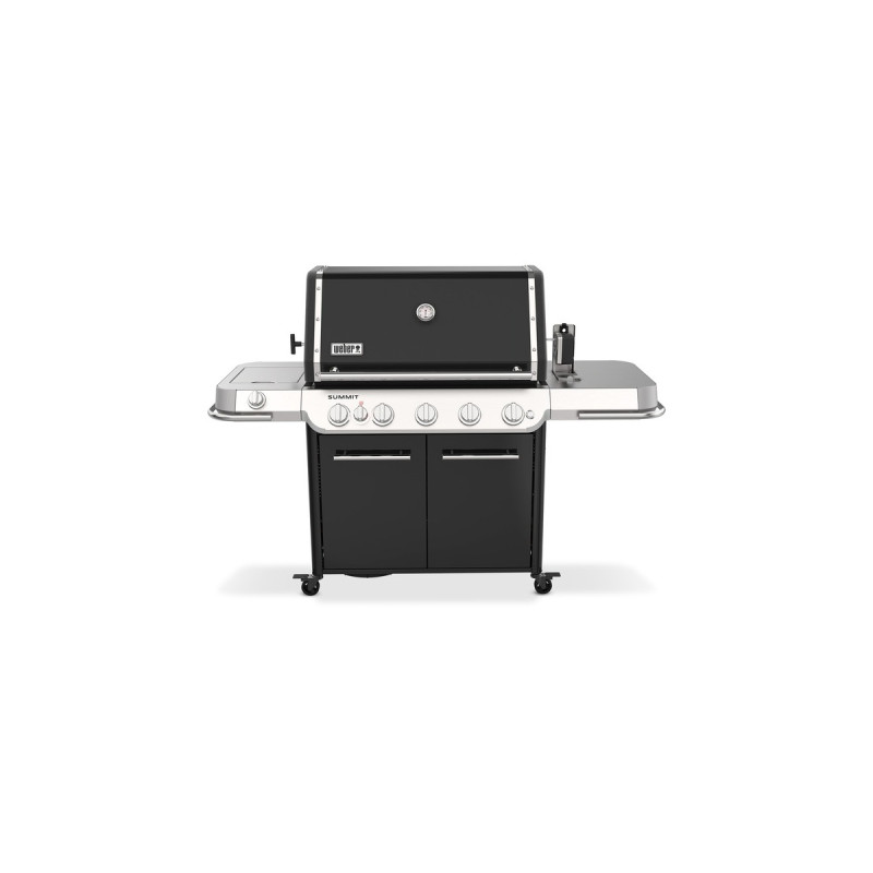 Weber Gasgrill Summit FS38 E, Black(schwarz/edelstahl, mit CRAFTED Basis-Rahmen und Sear Zone)