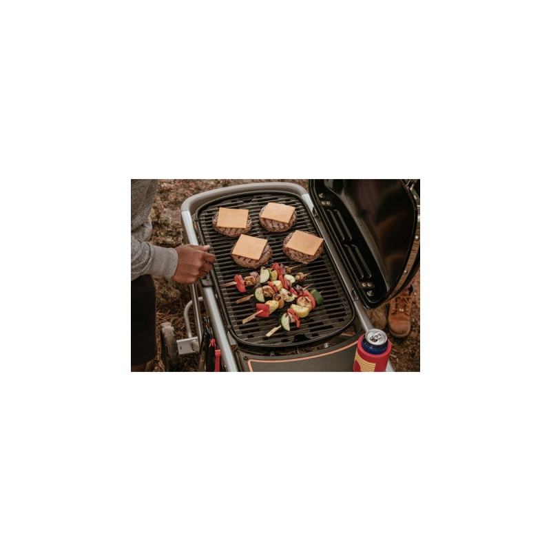 Weber Gasgrill Traveler Black(schwarz/silber, zusammenklappbar)