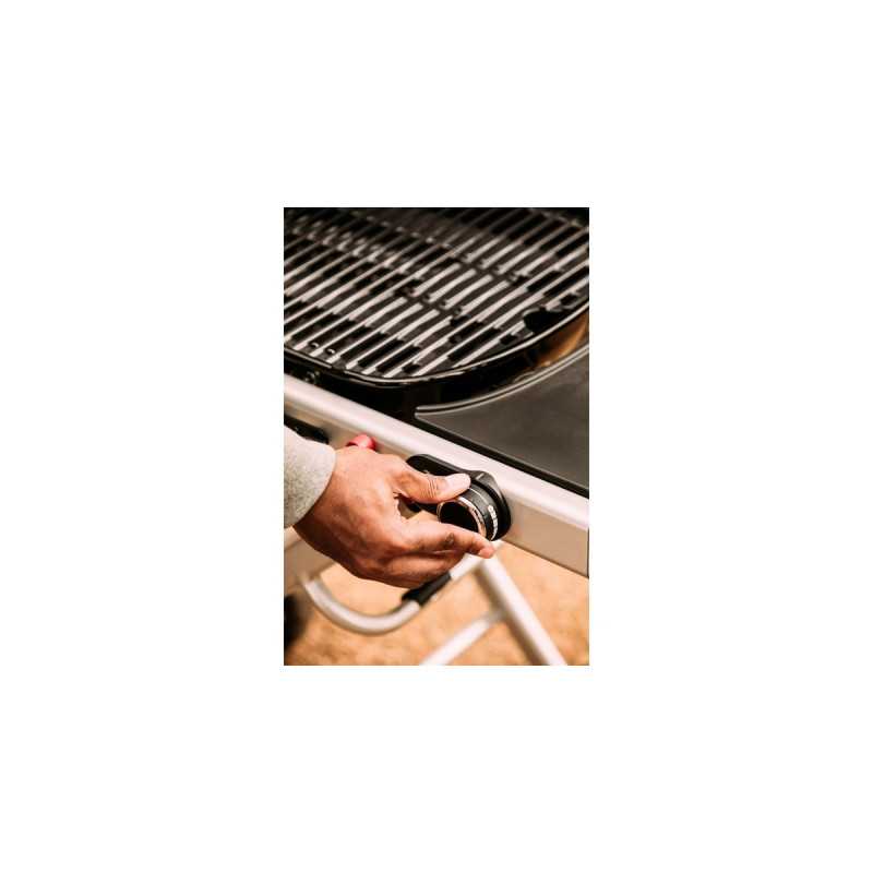 Weber Gasgrill Traveler Black(schwarz/silber, zusammenklappbar)