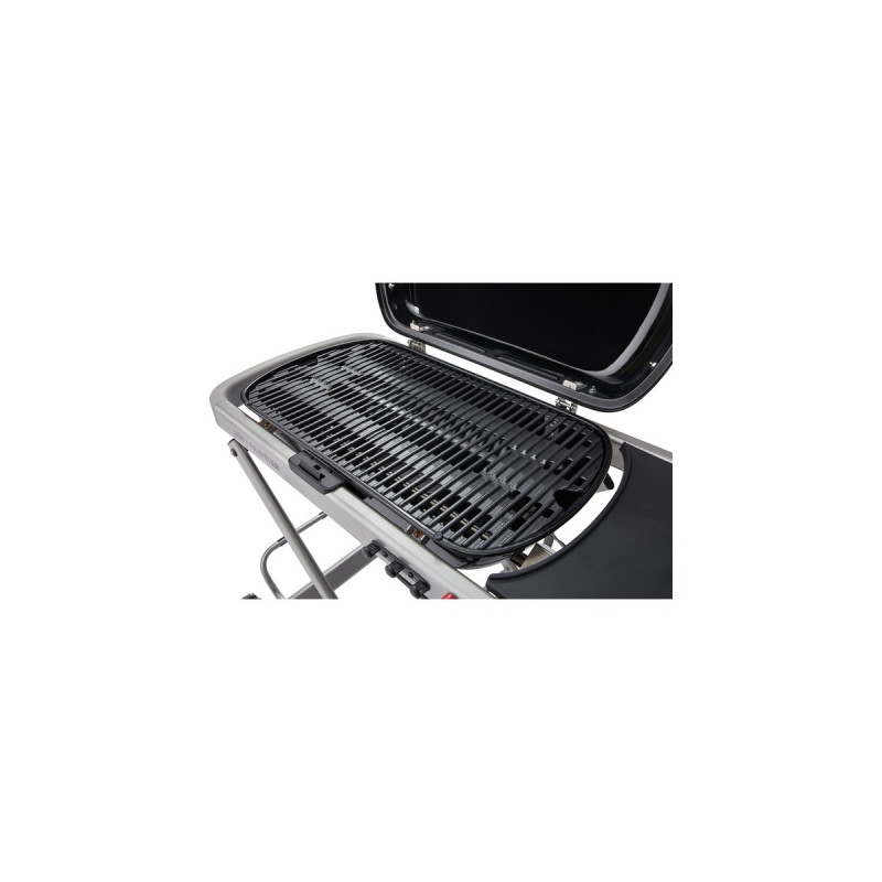 Weber Gasgrill Traveler Black(schwarz/silber, zusammenklappbar)