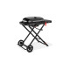 Weber Gasgrill Traveler Stealth(schwarz, zusammenklappbar)