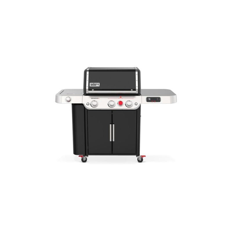 Weber Genesis EPX-335 Smarter Gasgrill(schwarz/edelstahl, mit CRAFTED Basis-Rahmen und Sear Zone)