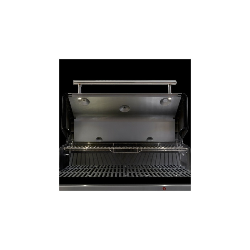 Weber Genesis EPX-435 Smarter Gasgrill(schwarz/edelstahl, mit CRAFTED Basis-Rahmen und Sear Zone)