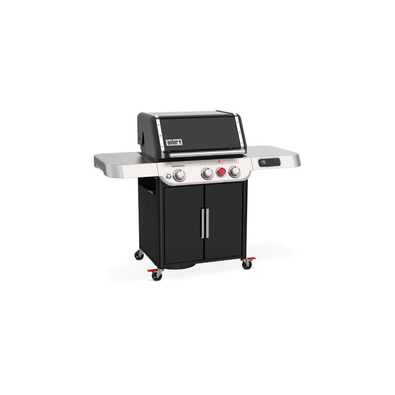 Weber Genesis EX-325s Smarter Gasgrill(schwarz/edelstahl, mit CRAFTED Basis-Rahmen und Sear Zone)