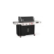 Weber Genesis EX-435 Smarter Gasgrill(schwarz/edelstahl, mit CRAFTED Basis-Rahmen und Sear Zone)