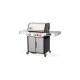Weber Genesis SX-325s Smarter Gasgrill(edelstahl, mit CRAFTED Basis-Rahmen und Sear Zone)