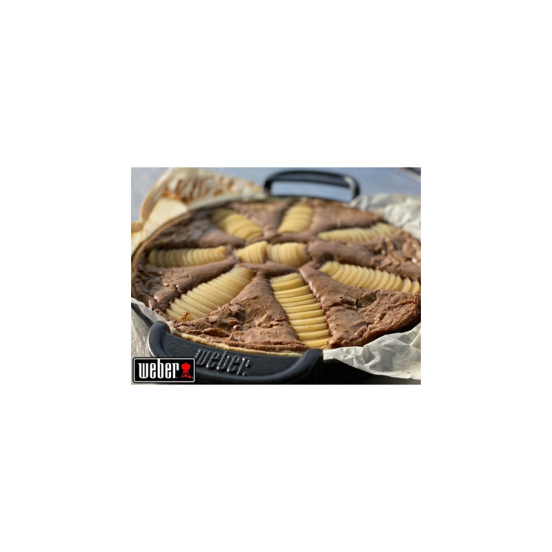 Weber Gourmet BBQ System Pfan­nen­ein­satz 7421, Grillplatte(schwarz)