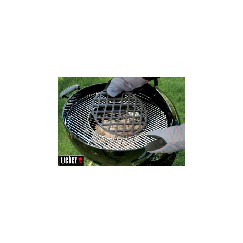 Weber Gourmet BBQ System Sear Grate 8834, Grillrost(schwarz, zum scharfen Anbraten)