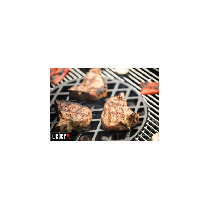 Weber Gourmet BBQ System Sear Grate 8834, Grillrost(schwarz, zum scharfen Anbraten)