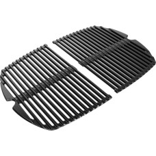 Weber Grillrost-Set 66647, für Q 240/ 2400 Serie(anthrazit, 2-teilig, Gusseisen)