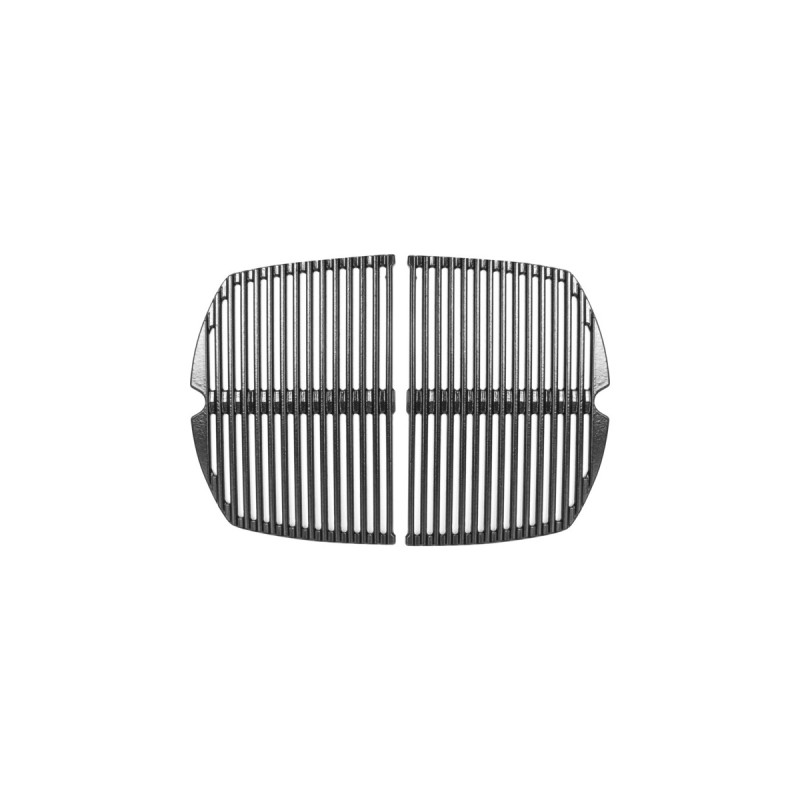 Weber Grillrost-Set 66647, für Q 240/ 2400 Serie(anthrazit, 2-teilig, Gusseisen)