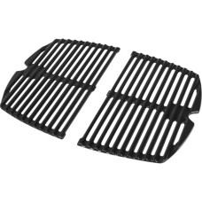 Weber Grillrost Set für Q140-/1400 ab 2011(anthrazit, 2-teilig, Gusseisen)