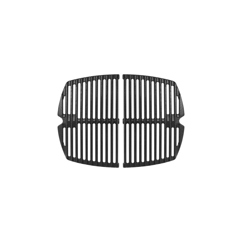 Weber Grillrost Set für Q140-/1400 ab 2011(anthrazit, 2-teilig, Gusseisen)