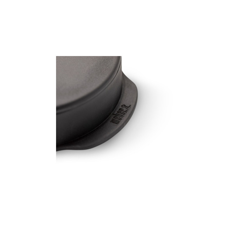 Weber Hamburgerpresse groß, 2-teilig(schwarz)