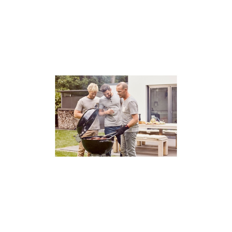 Weber Holzkohlegrill Master Touch GBS Premium E-5770(schwarz, Ø 57cm)
