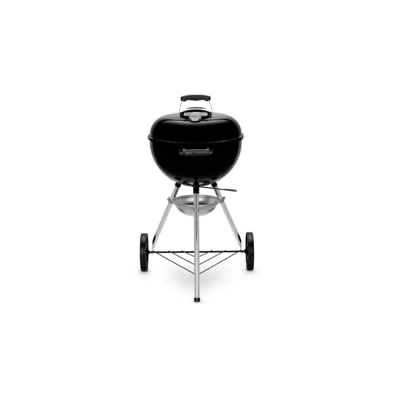 Weber Holzkohlegrill Original Kettle E-4710(schwarz, Ø 47cm, inkl. Deckelthermometer)