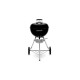 Weber Holzkohlegrill Original Kettle E-4710(schwarz, Ø 47cm, inkl. Deckelthermometer)