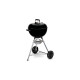 Weber Holzkohlegrill Original Kettle E-4710(schwarz, Ø 47cm, inkl. Deckelthermometer)