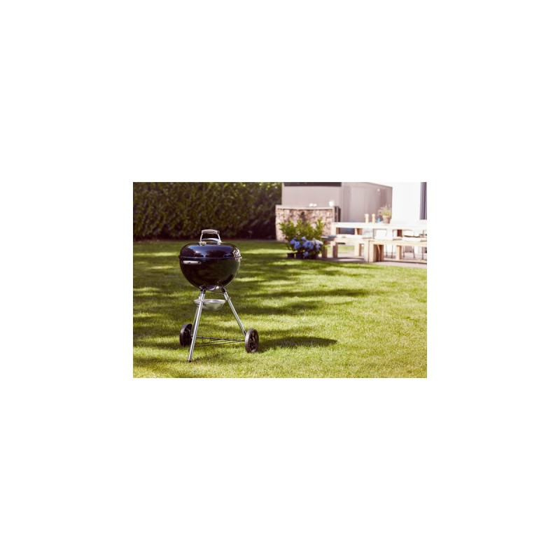 Weber Holzkohlegrill Original Kettle E-4710(schwarz, Ø 47cm, inkl. Deckelthermometer)