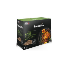 Weber Holzpellets Apfelholz, 8kg, Brennstoff(für SmokeFire)