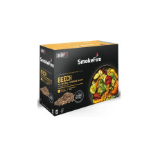 Weber Holzpellets Buchenholz, 8kg, Brennstoff(für SmokeFire)
