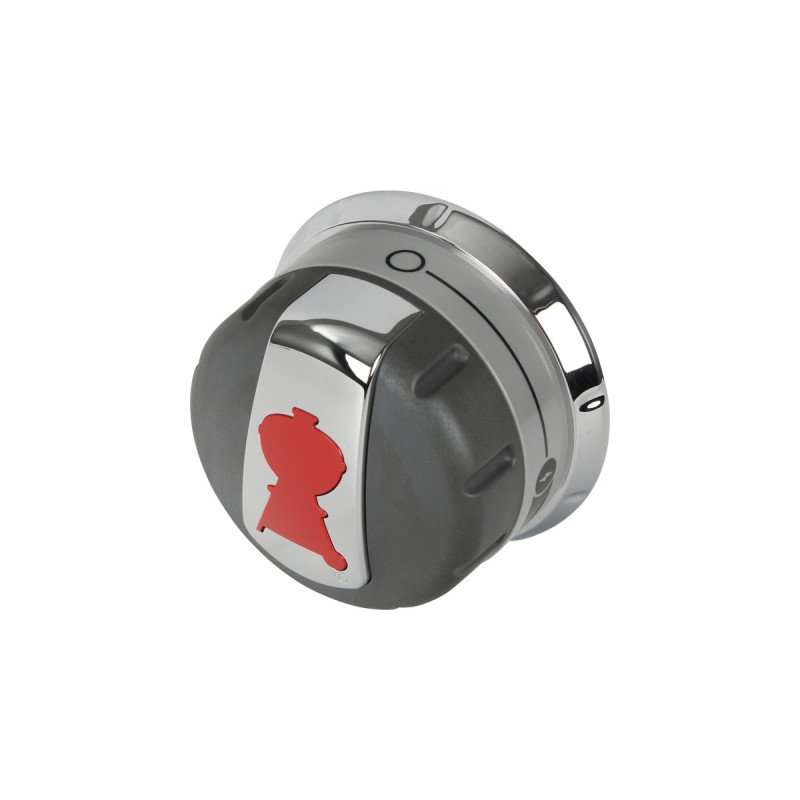 Weber Kontrollknöpfe für Genesis 300-Serie, ab 2011, Ersatzteil(dunkelgrau, 3 Stück)