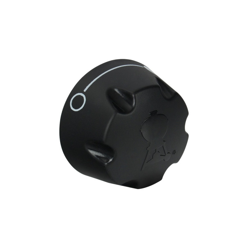 Weber Kontrollknopf für Go-Anywhere Gas, Ersatzteil(schwarz)