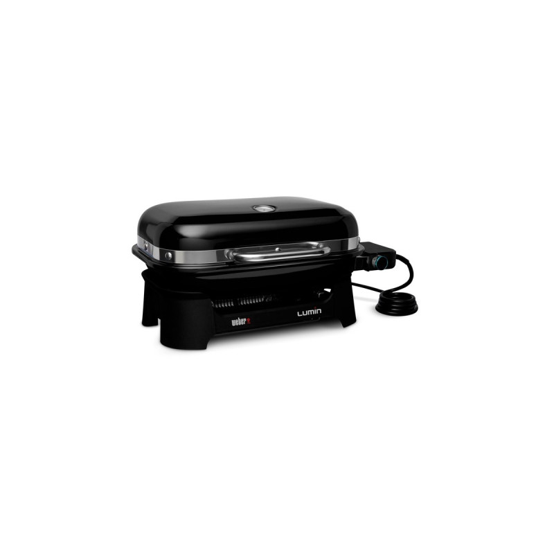 Weber Lumin Compact Elektrogrill(schwarz, 2.200 Watt)