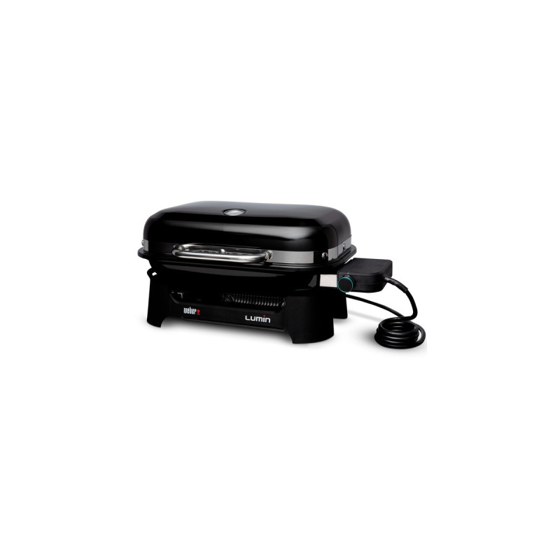 Weber Lumin Compact Elektrogrill(schwarz, 2.200 Watt)