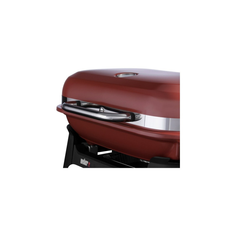 Weber Lumin Compact Elektrogrill(dunkelrot, 2.200 Watt)