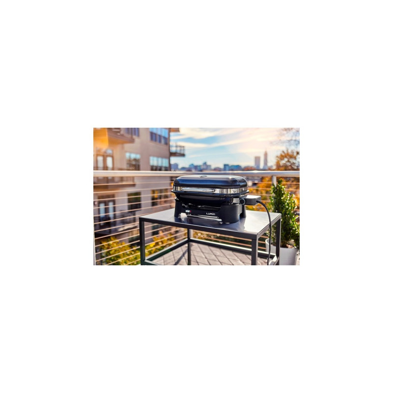 Weber Lumin Elektrogrill(schwarz, 2.200 Watt)
