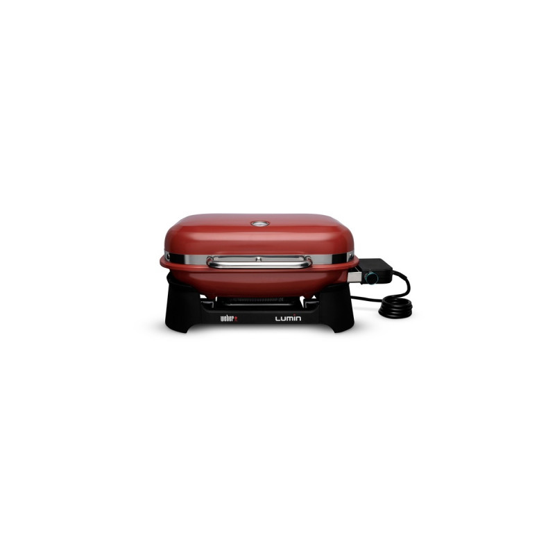 Weber Lumin Elektrogrill(dunkelrot, 2.200 Watt)