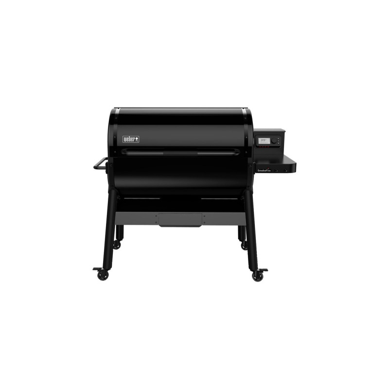 Weber Pelletgrill SmokeFire EPX6, STEALTH Edition(schwarz, 45 x 91cm, mit CRAFTED Basis-Rahmen)